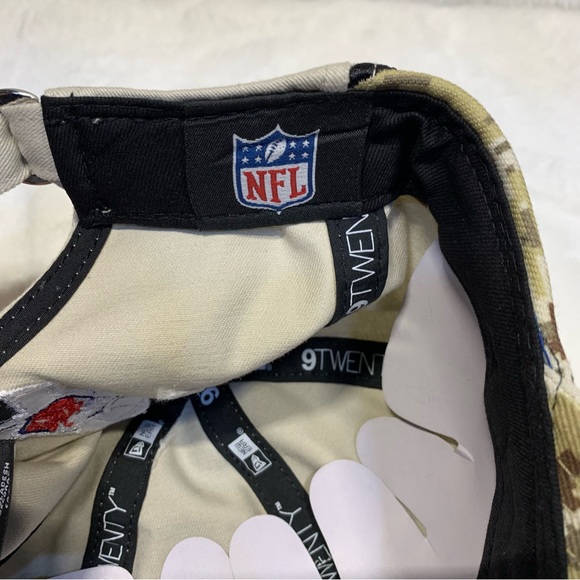 Atlanta Falcons New Era 2023 Salute To Service 9TWENTY Cap Stone Color - Picture 7 of 13